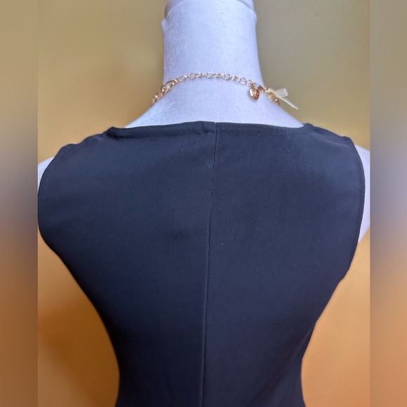 Casual Corner Sleeveless Black Sheath Dress - Picture 7 of 11